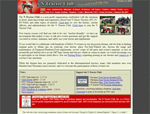Tablet Screenshot of ntractorclub.com
